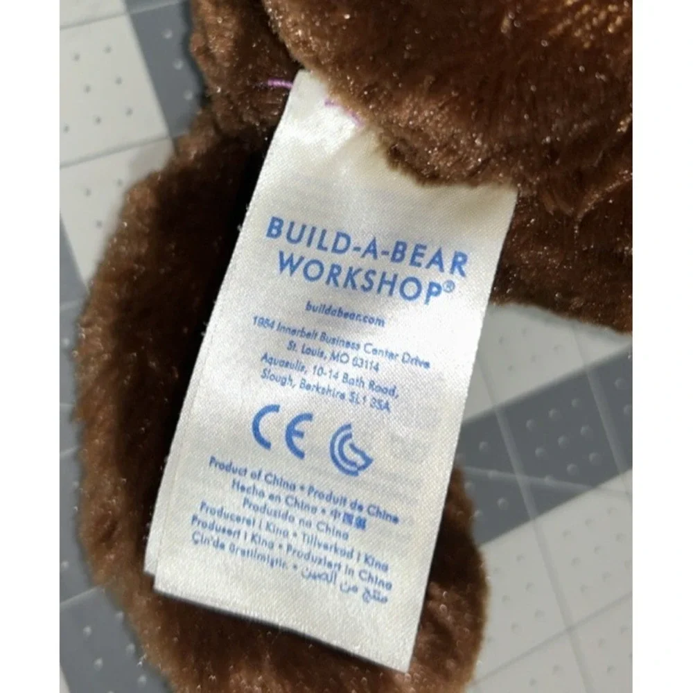 Build A Bear Workshop Monkey Chimp Retired 18 In Plush 2019 Embroidered Smile